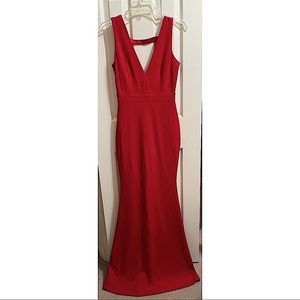 Windsor Dress Red Maxi Size Small